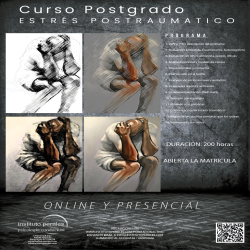 Curso Postgrado Estrés Postraumático