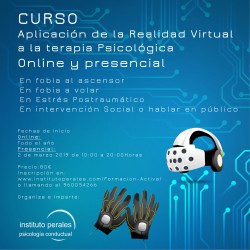 Curso Aplicación de la Realidad Virtual a la terapia Psicológica